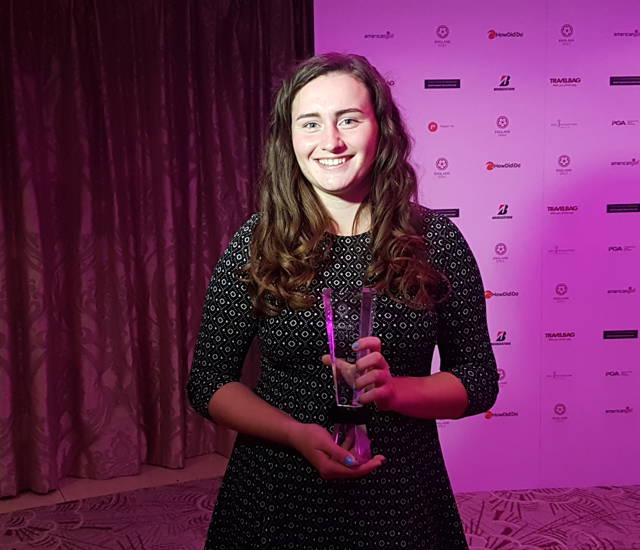 Rising star and SbN golfer Lily May Humphries wins a very prestigious award