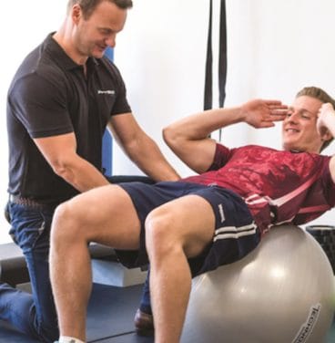 Mike Tuck Physio Treatment