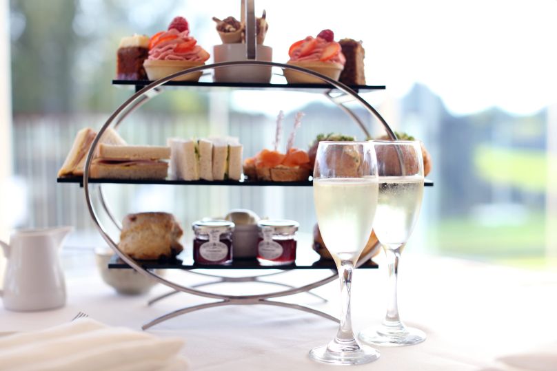 Sparkling afternoon tea - Stoke by Nayland