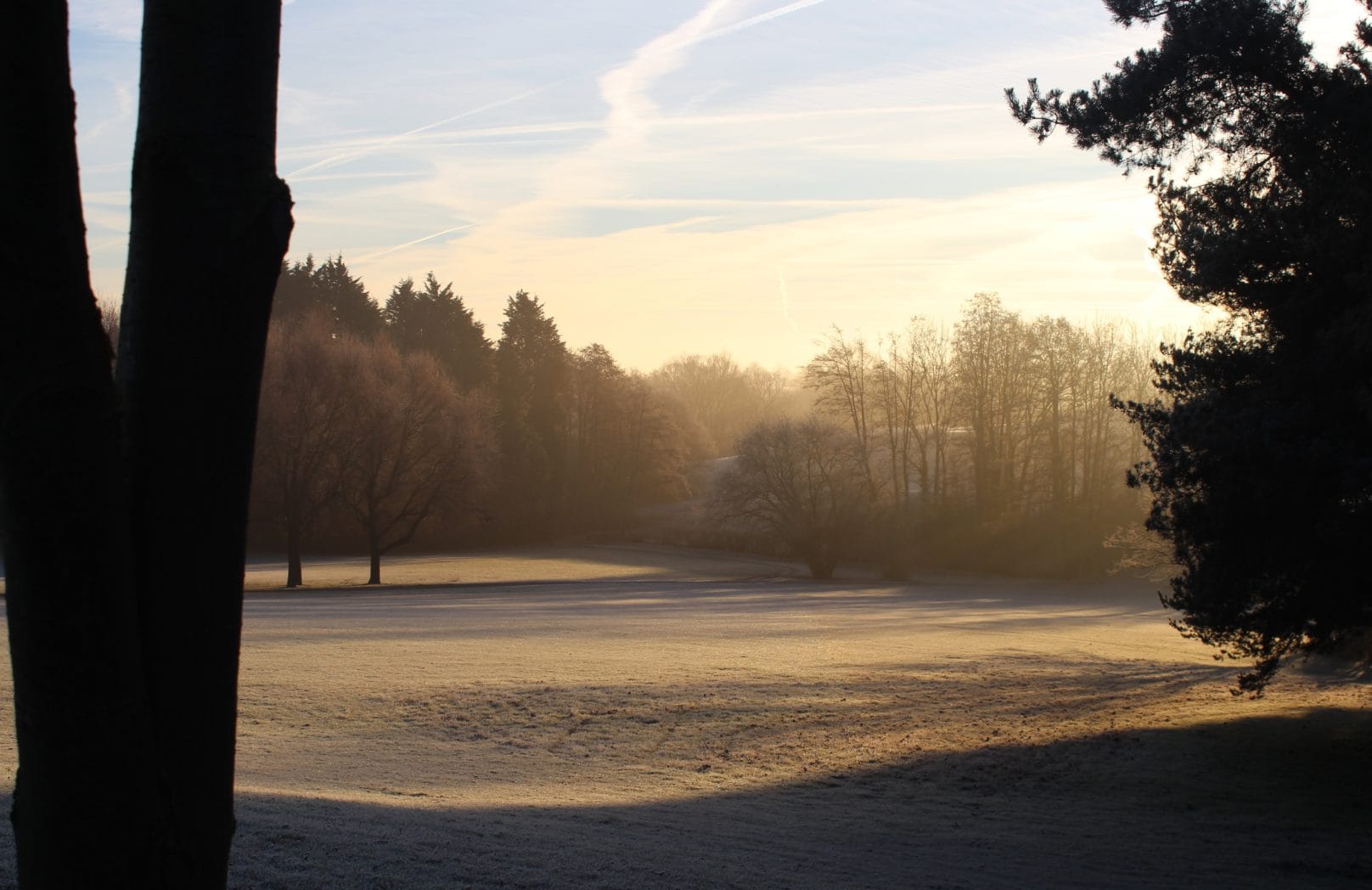 Winter golf Stoke by Nayland